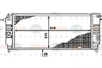 CHŁODNICA SILNIKA OPEL HELLA 8MK376715-721