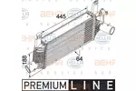 CHŁODNICA POWIETRZA HELLA 8ML376746041 NISSAN NAVARA,PATHFINDER 2.5DCI 05-