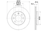 Szczęki hamulcowe - komplet HELLA 8DB 355 000-241