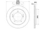 Szczęki hamulcowe - komplet HELLA 8DB 355 000-271