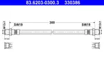 Przewód hamulcowy elastyczny ATE 83.6203-0300.3