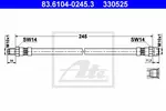 Przewód hamulcowy elastyczny ATE 83.6104-0245.3