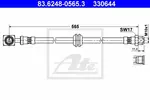 PRZEWÓD HAMULCOWY GIĘTKI MINI  00- PRZÓD ATE 83.6248-0565.3