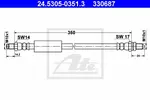 Przewód hamulcowy elastyczny ATE 24.5305-0351.3