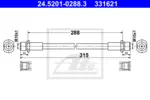 Przewód hamulcowy elastyczny ATE 24.5201-0288.3