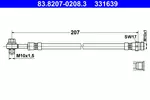 Przewód hamulcowy elastyczny ATE 83.8207-0208.3