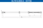 Przewód hamulcowy elastyczny ATE 83.7813-0633.3