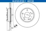 Tarcza hamulcowa ATE 24.0123-0132.1