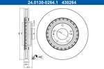 Tarcza hamulcowa ATE 24.0130-0264.1