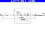 Linka hamulca postojowego ATE 24.3727-1966.2