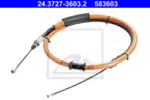 Linka hamulca postojowego ATE 24.3727-3603.2 - fot.2
