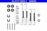 Zestaw dodatków szczęk hamulcowych ATE 03.0137-9005.2