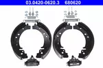Szczęki hamulcowe - komplet ATE 03.0420-0620.3
