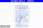 PŁYN HAMULC. DOT4 50L (SL) ATE 03.9901-5814.2