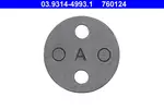Adapter ""A"" do wycofyw. tłocz. ATE 03.9314-4993.1