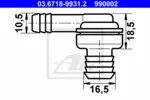 CHECK VALVE ATE 03.6718-9931.2