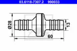 ZAWOR ZWROTNY ATE 03.6118-7307.2