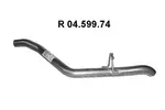 Rura wydechowa EBERSPÄCHER 04.599.74 (Z tyłu)