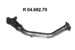 Rura wydechowa EBERSPÄCHER 04.692.70 (Z przodu)