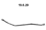 Rura wydechowa EBERSPÄCHER 19.6.29 (Z przodu)