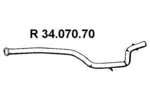 Rura wydechowa EBERSPÄCHER 34.070.70 (W środku)