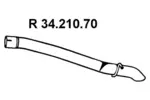 Rura wydechowa EBERSPÄCHER 34.210.70 (Z tyłu)