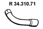 Rura wydechowa EBERSPÄCHER 34.310.71 (Z tyłu)