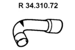 Rura wydechowa EBERSPÄCHER 34.310.72 (Z tyłu po prawej)