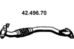 Rura wydechowa EBERSPÄCHER 42.496.70 (Z przodu)