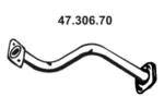 Rura wydechowa EBERSPÄCHER 47.306.70 (Z przodu)