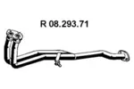 Rura wydechowa EBERSPÄCHER 08.293.71 (Z przodu)