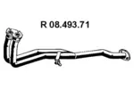 Rura wydechowa EBERSPÄCHER 08.493.71 (Z przodu)