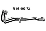 Rura wydechowa EBERSPÄCHER 08.493.72 (Z przodu)