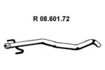 Rura wydechowa EBERSPÄCHER 08.601.72 (W środku)
