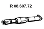 Rura wydechowa EBERSPÄCHER 08.607.72 (Z przodu)