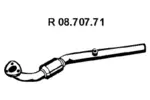 Rura wydechowa EBERSPÄCHER 08.707.71 (Z przodu)