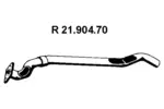 Rura wydechowa EBERSPÄCHER 21.904.70 (W środku)