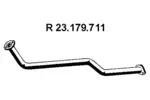 Rura wydechowa EBERSPÄCHER 23.179.711 (Z przodu)