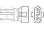 Sonda lambda BERU OZH070
