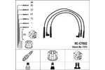 Przewody zapłonowe - zestaw NGK 7372