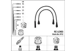 Przewody zapłonowe - zestaw NGK 0722