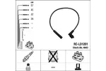 Przewody zapłonowe - zestaw NGK 4943