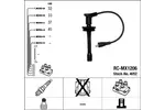 Przewody zapłonowe - zestaw NGK 4052