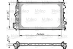 Chłodnica wody VALEO 735086