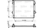 Chłodnica wody VALEO 735568