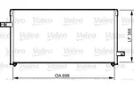 Chłodnica klimatyzacji - skraplacz VALEO 814311