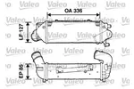Chłodnica powietrza doładowującego - intercooler VALEO 817899