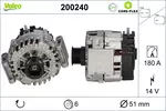 Alternator VALEO 200240