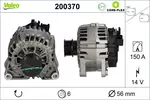 Alternator VALEO 200370