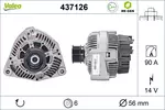 Alternator VALEO 437126